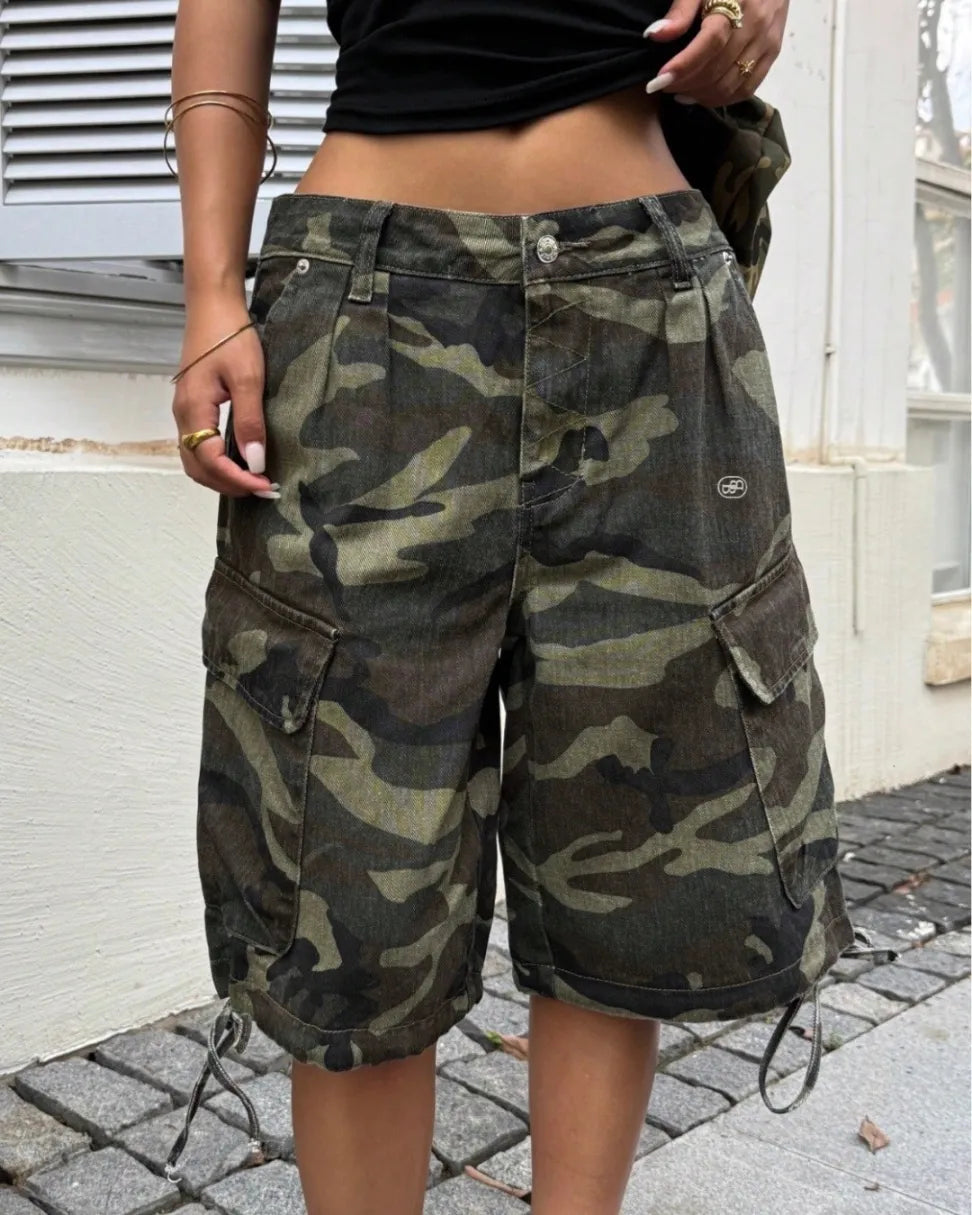 Oversized Camo Denim 