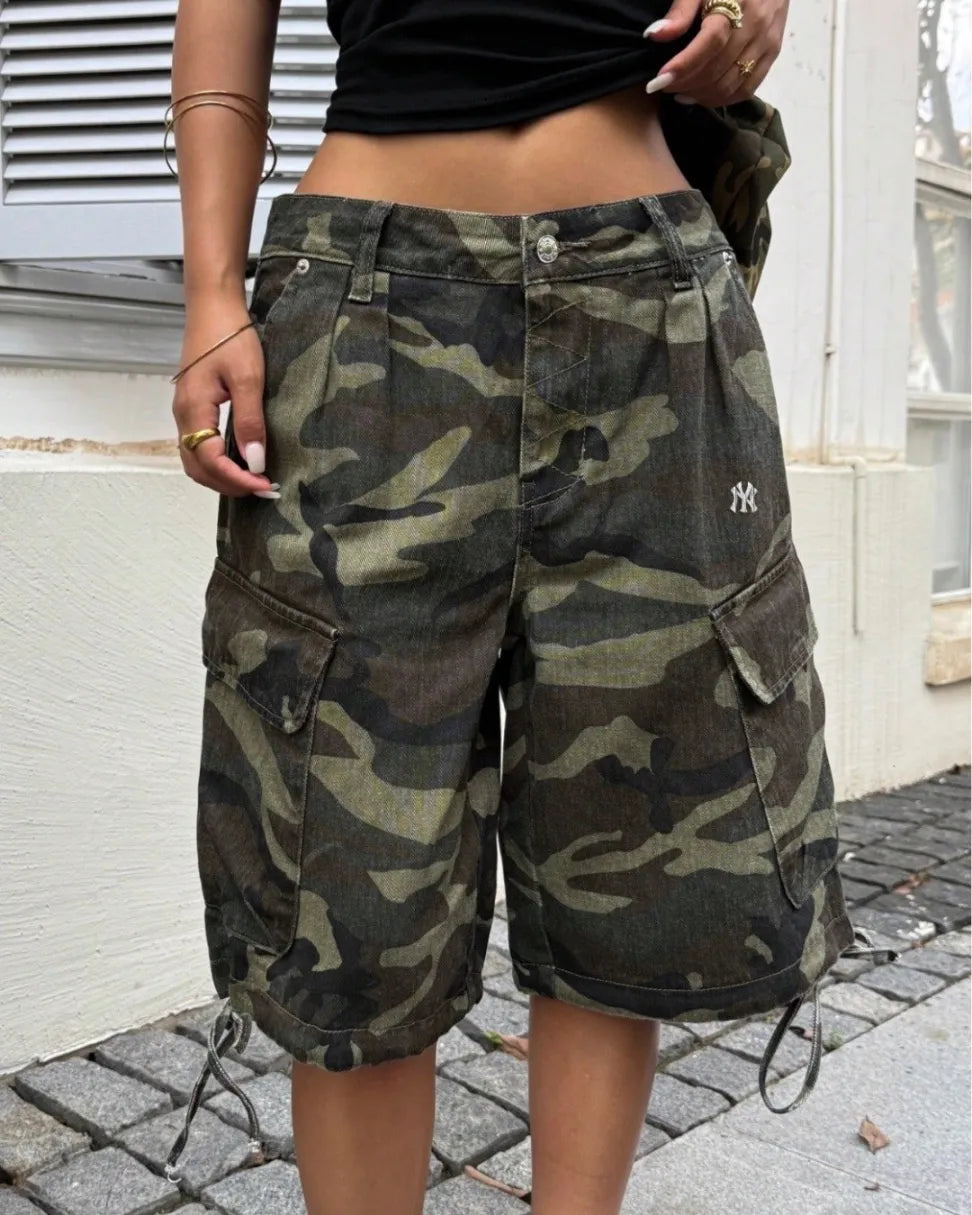 Oversized Camo Denim 